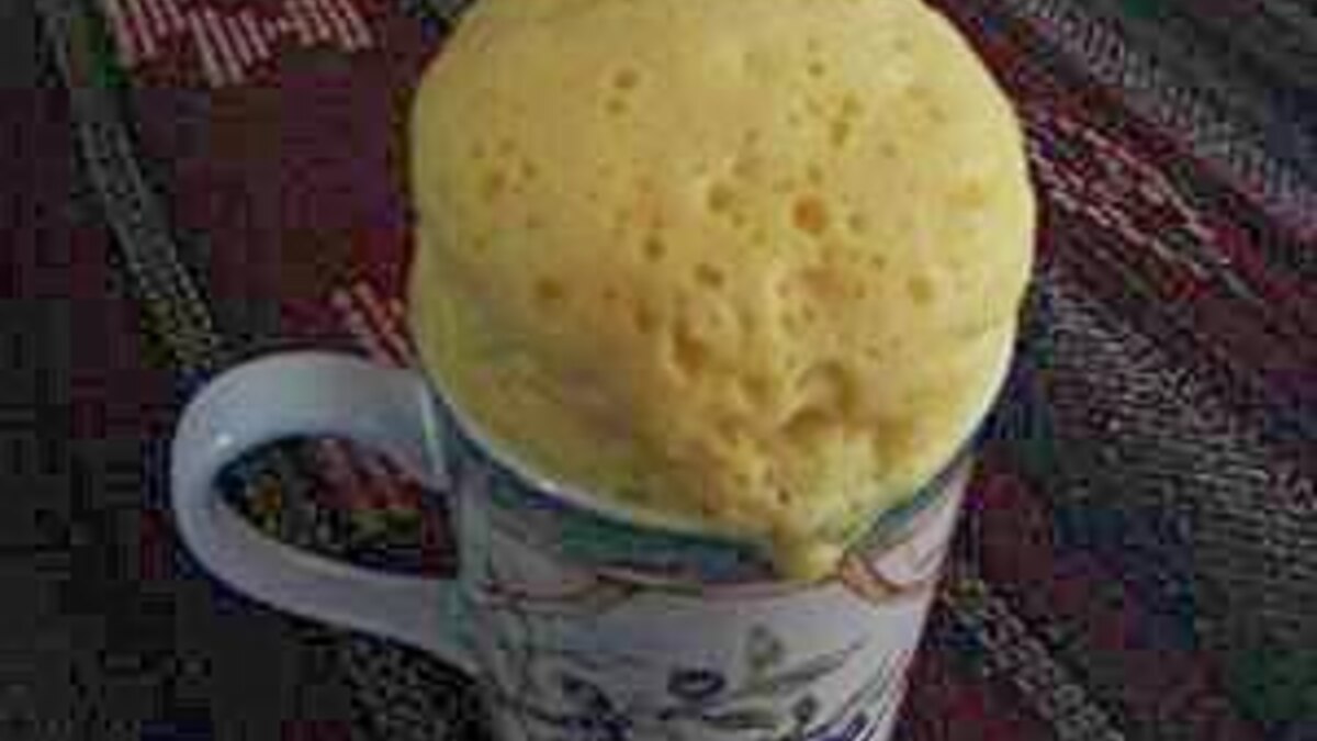 レンジで作る もこもこマグカップ ケーキ レシピ 作り方 By ふょん 楽天レシピ